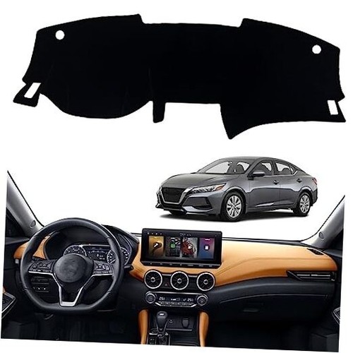 Auto Dashboard Cover mat Voor Suzuki SX4 Met Opbergdoos Anti-Uv Zonnescherm Auto Dash Board Tapijt Pad Auto Dashboard Cover MCQNDS(Blauw