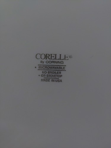 Juego de 4 platos de cena Corelle Corning rosa trío floral con borde giratorio de 10 1/4" - Imagen 7 de 7