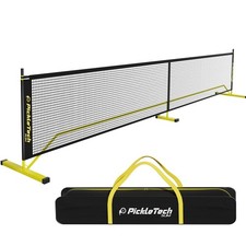 4.0 Slim Version Portable Pickleball Nets Outdoor Game 22 FT Pickleball Net-U...