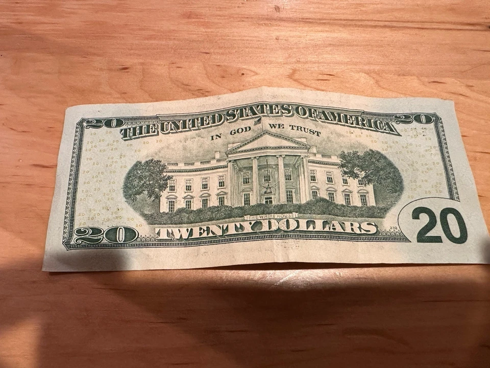 $20 Fancy Serial Number Trinary-Ladder 2017 PE55667777J - Image 3 of 3