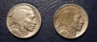 1936-P and 1937-P 5C Indian Head Buffalo Nickels