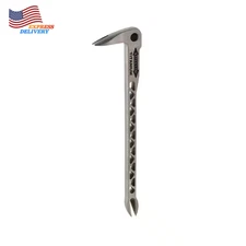 Stiletto 12 In. Titanium Clawbar Nail Puller with Dimpler FREE SHIPPING USA