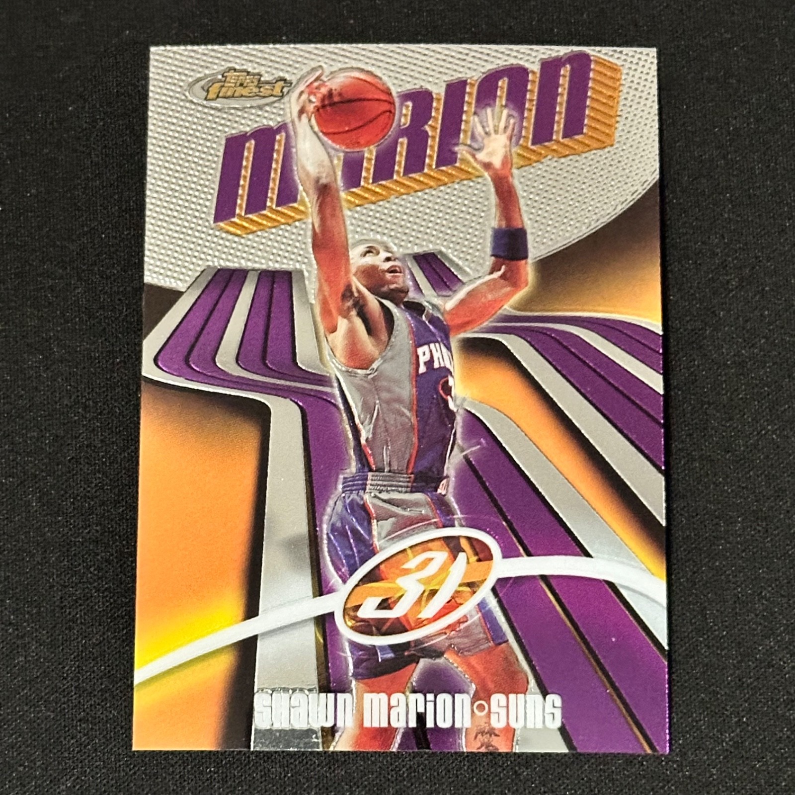 Shawn Marion #61 Basketball Cards 2003 Finest trading card — raw and PSA graded price guide