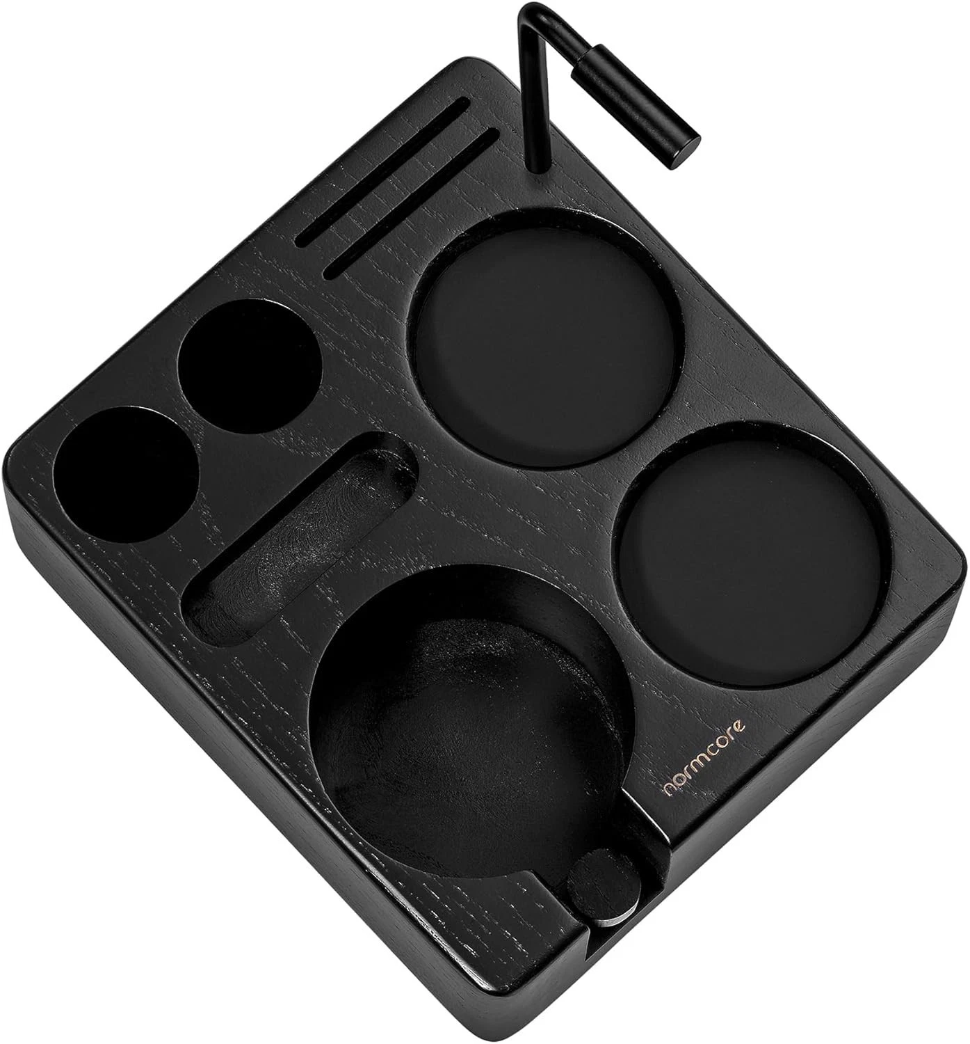 Normcore Espresso Tamping Station, Black Ashwood, Coffee expresso (Open Box)