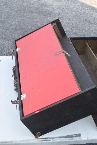 Beautiful RCA Tube Caddy - Very Large - Cool Retro Steam Punk Toolbox Conversion - Picture 7 of 12