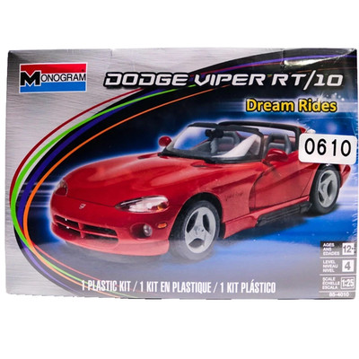 Revell Monogram Dodge Viper RT/10 1:25 Scale Model Car Kit