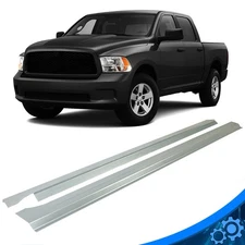 Slip-on Rocker Panels PAIR For 2009-18 Dodge Ram 1500 2500 3500 Pickup Crew Cab
