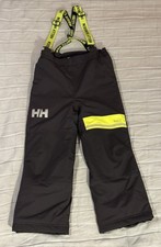 Helly Hansen Luninens Kids Insulated Snow Pants Black Size 110/5 5 Years 