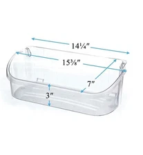 Refrigerator Gallon Door Bin Shelf for Frigidaire 240356402 AP2549958 PS430122