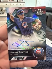 2023 Bowman Platinum JAMES TRIANTOS Auto TOP-68 Chicago Cubs Autograph MLB