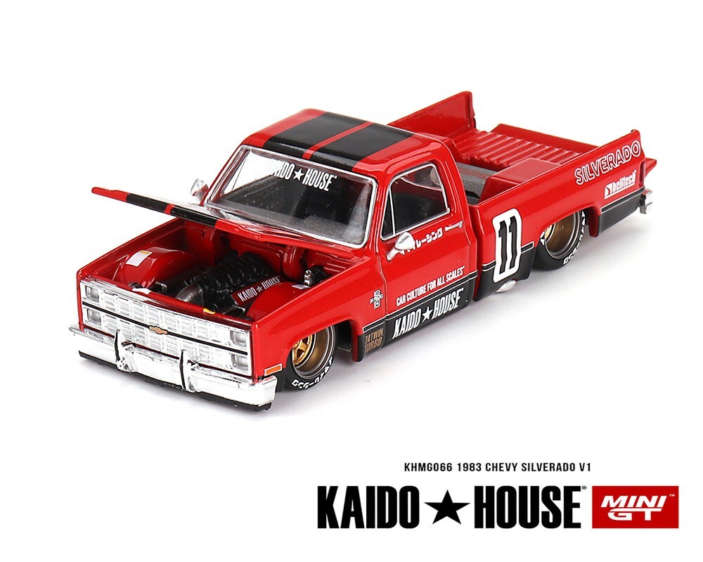 taku① In Stock- Kaido House x Mini GT 1:64 Chevrolet Silverado