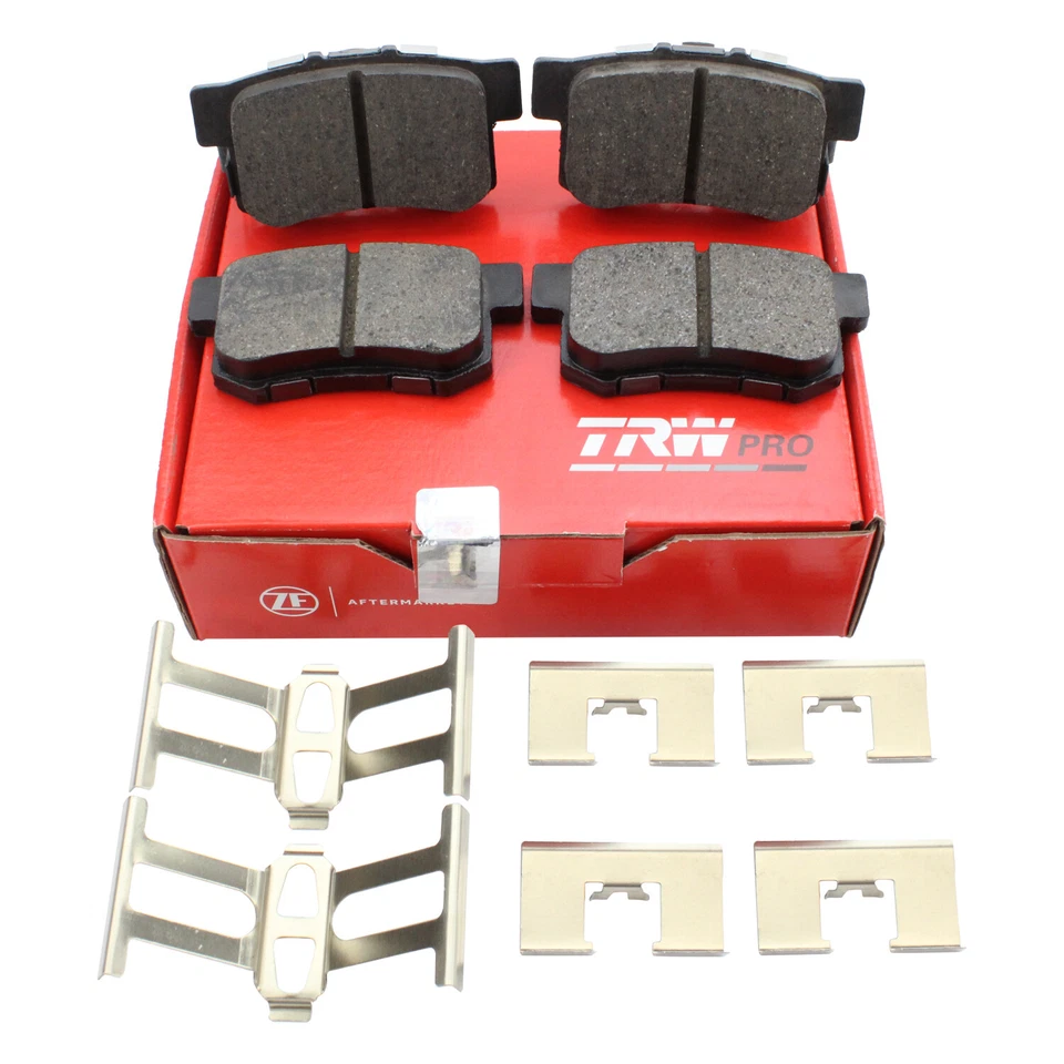 Juego de pastillas de freno de disco cerámicas traseras TRW Pro para Acura RDX Honda Accord Crosstour CRV Foto 4 de 4