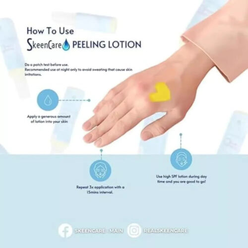 100ml Skeencare Lozione Esfoliante Pelle Giallo NUOVO (SCAD 06/2026) - Foto 6 di 7
