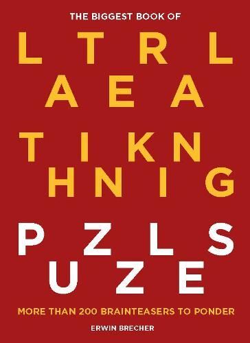The Biggest Book of Lateral Thinking  Erwin Brecher Hardback New