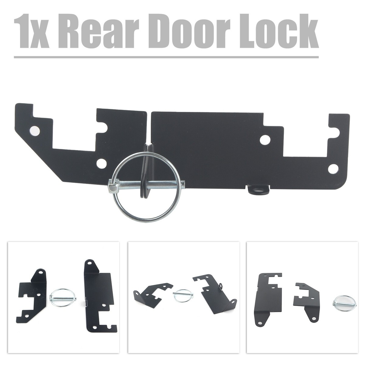Metal Rear Door Lock Assembly H1 H2 Roof Protection for Fiat Boxer