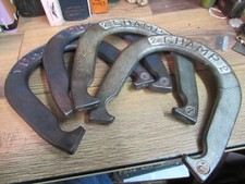 2 pair CHAMP HORSESHOES pitching horse shoes 2LB 3,6 OZ offical STEEL