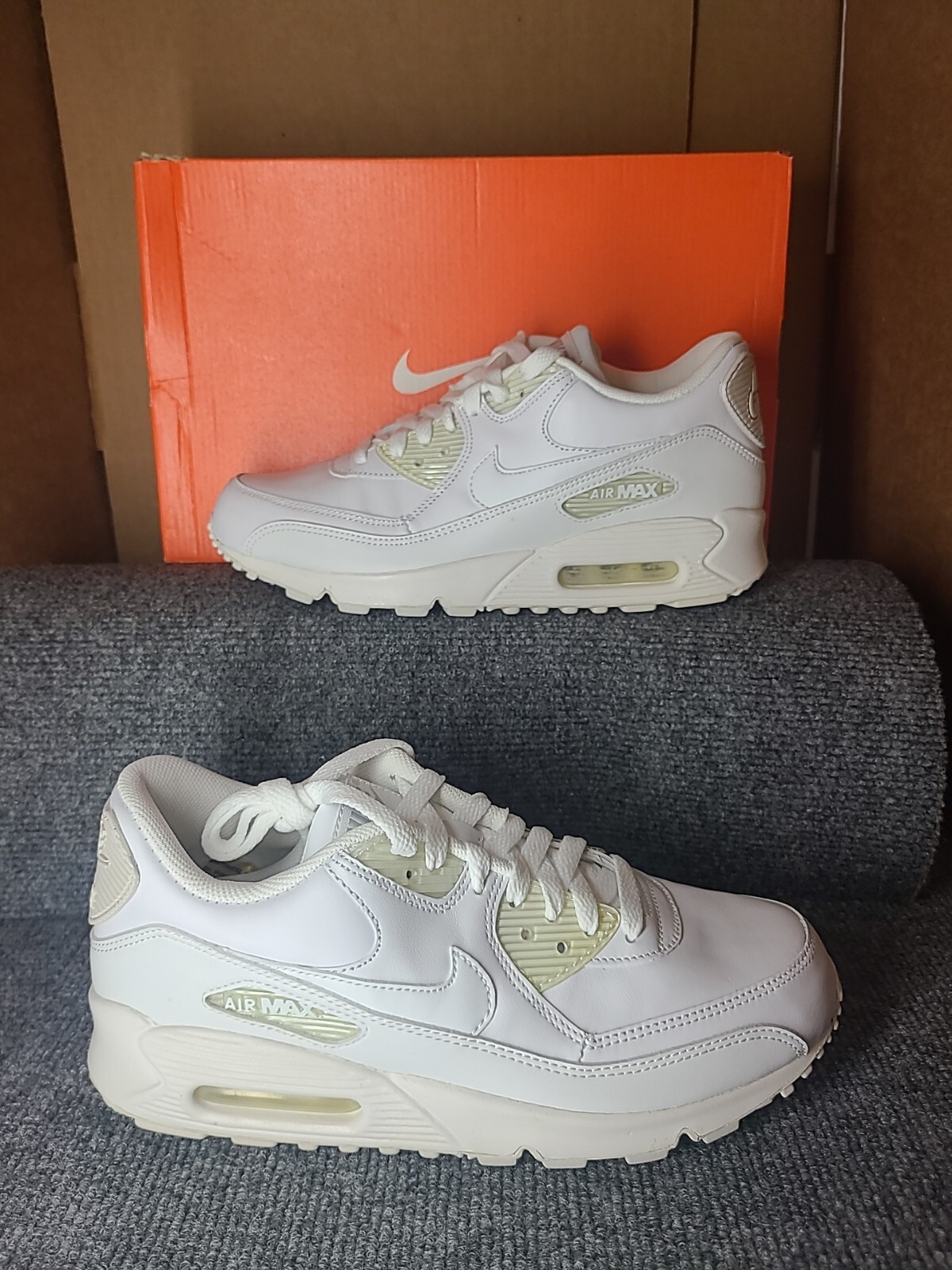 Riet gebed Blokkeren New Nike Men's Air Max 90 Leather 302519-113 True White Size 8 Vintage 676556867666 | eBay Riet gebed Blokkeren New Nike Men's Air Max 90 Leather 302519-113 True White Size 8 Vintage 676556867666 | eBay