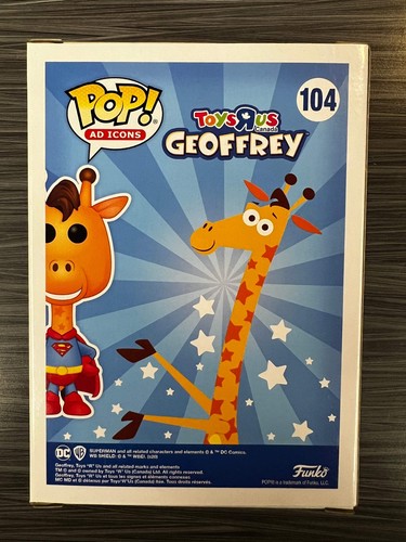 Funko POP! AD Icons: Toys R Us DC - Geoffrey As Superman (Toys R Us) #104 - Bild 4 von 7