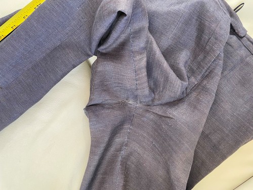 Jil Sander, VintageVioletw/HuePantsuit,58%Linen42%Silk linedViscose/Cupro34Italy - Picture 12 of 12