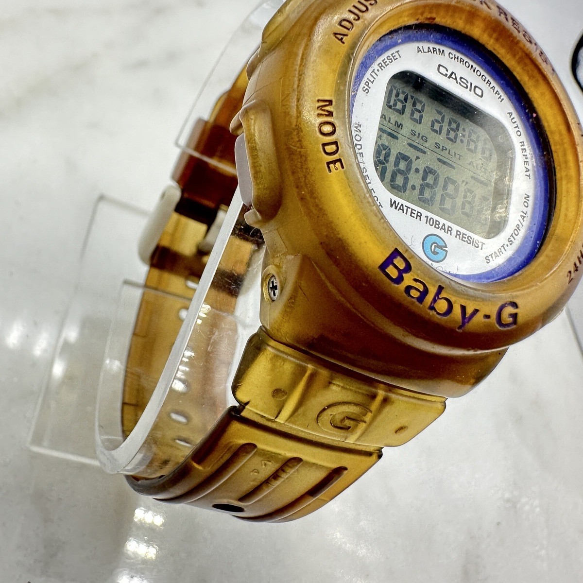 CASIO BABY G, BG-210, JELLY ORIGINAL RETRO RARE Women's Watch, New