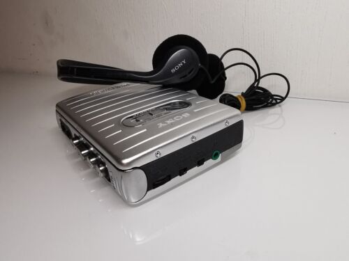 SONY WM-EX368 GROOVE Stereo Cassette Player Walkman / SONY Kopfhörer mdr-007 - Afbeelding 1 van 13