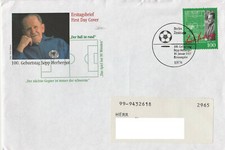 ETB List pierwszego dnia obiegu 100. urodziny Sepp Herberger 16.01.1997, oryginalny bieg