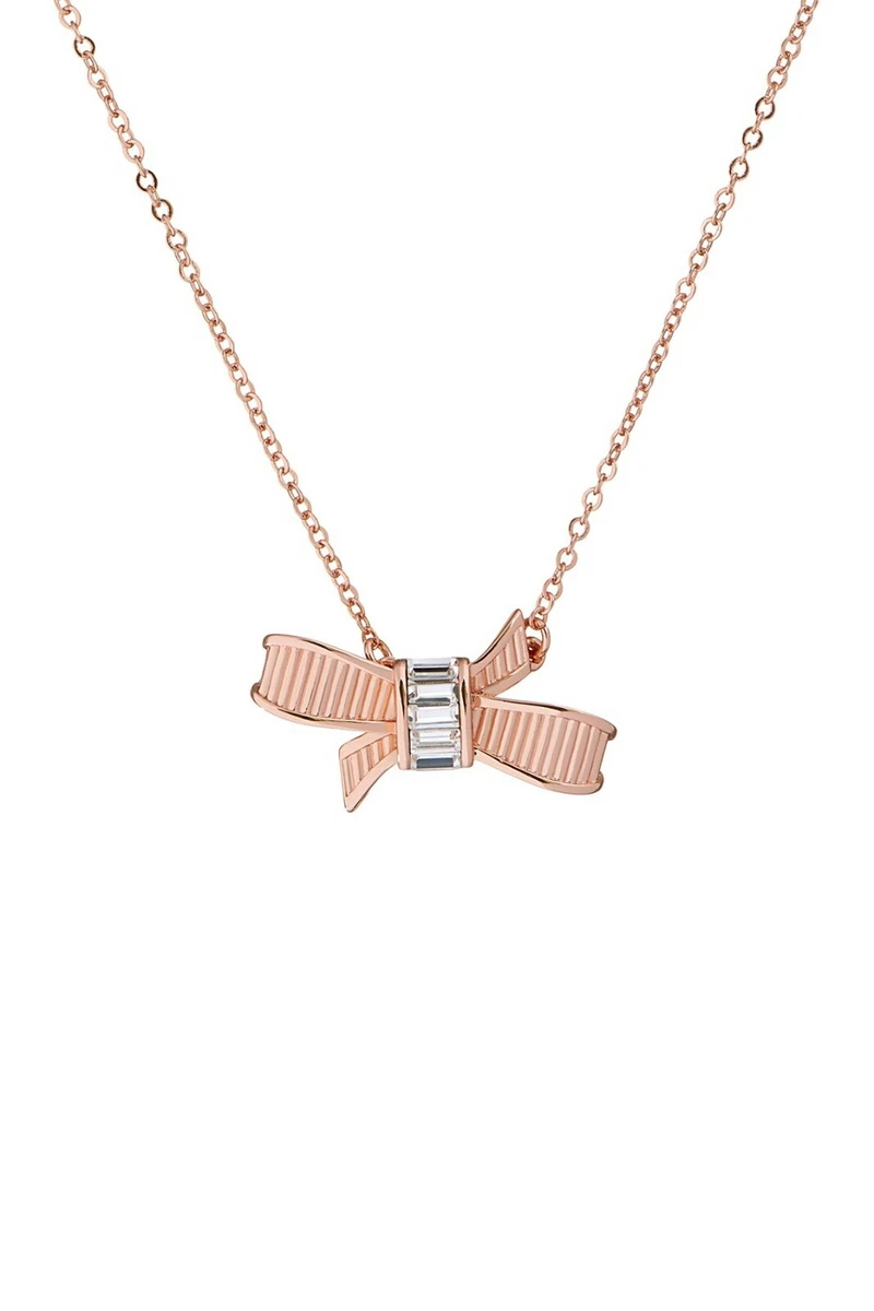 ted baker bow pendant