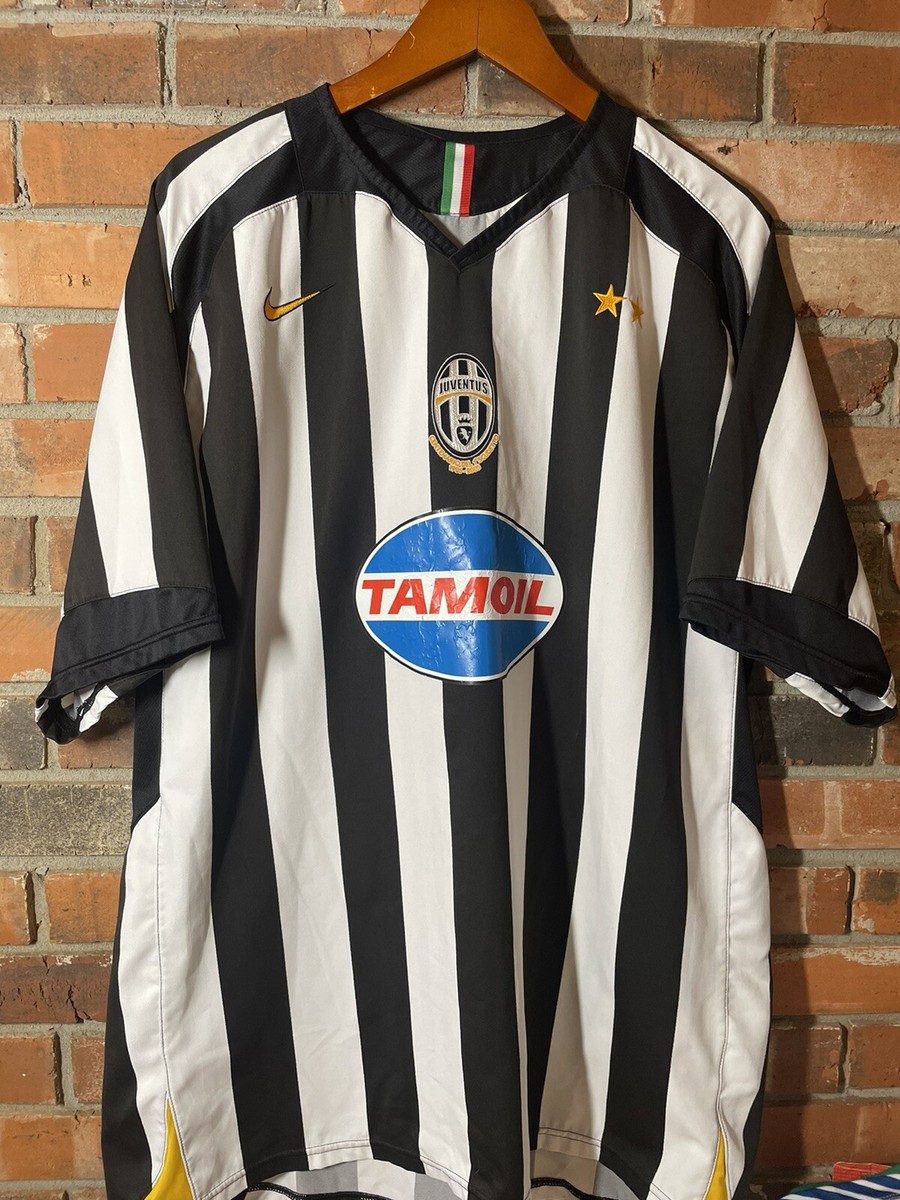 Nike Juventus ジャケット TAMOIL Juventus 2004 2005 Home Jersey Nike Tamoil Jersey | eBay