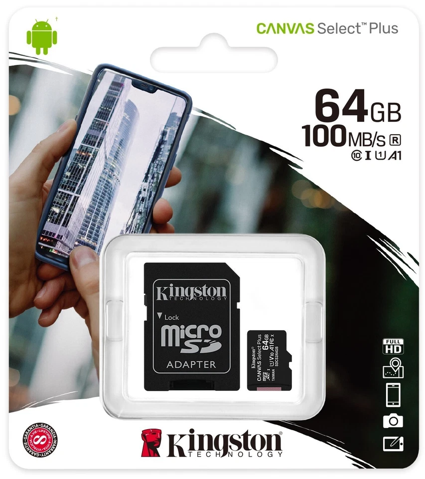 64GB Micro SD Card Memory For HUAWEI Y8p,Y8s,Y9s,Y9 (2018/2019),Y9 Prime (2019) - Image 2 of 4