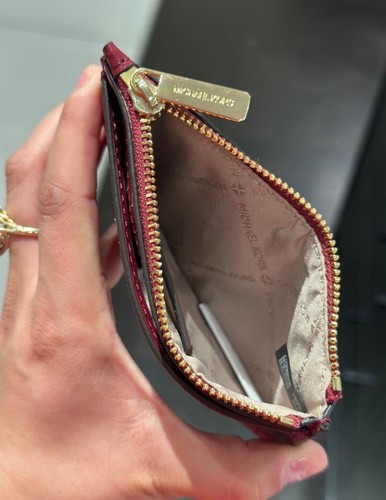 MICHAEL KORS Cuero Caña Pequeño Cinturón Cartera + Conjunto Cartera NUEVO - Imagen 7 de 7