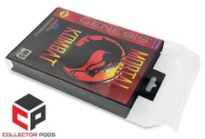 SEGA GENESIS W/ HANG TAB Archive Grade Box Protector or Sleeve (10 PK)