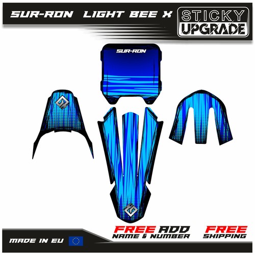 Kit de gráficos Sur-ron Light Bee 21 mil, envoltura Surron, pegatinas Segway X260, calcomanías - Imagen 5 de 9