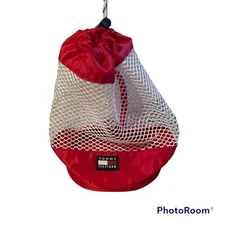 Vintage 90’s Tommy Hilfiger Drawstring Mesh Logo Bag Small