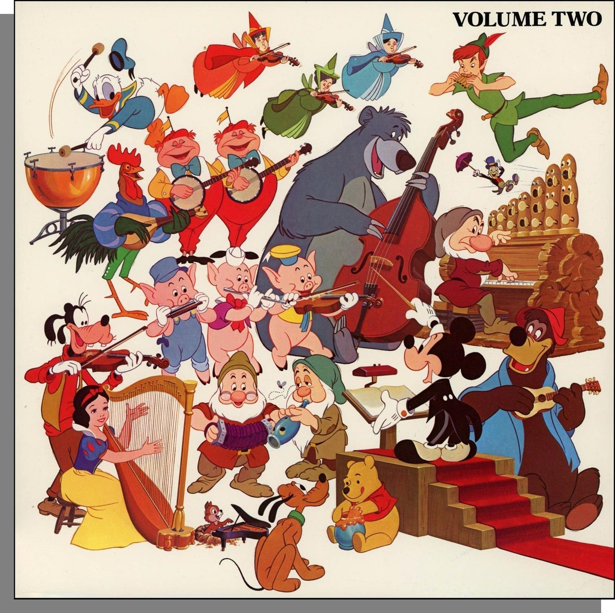 The Magical Music of Walt Disney - 4 LP's Box Set of Movie