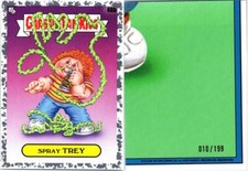 2024 GPK GARBAGE PAIL KIDS AT PLAY GREY PARALLEL CARD 48b Spray Trey 010/199