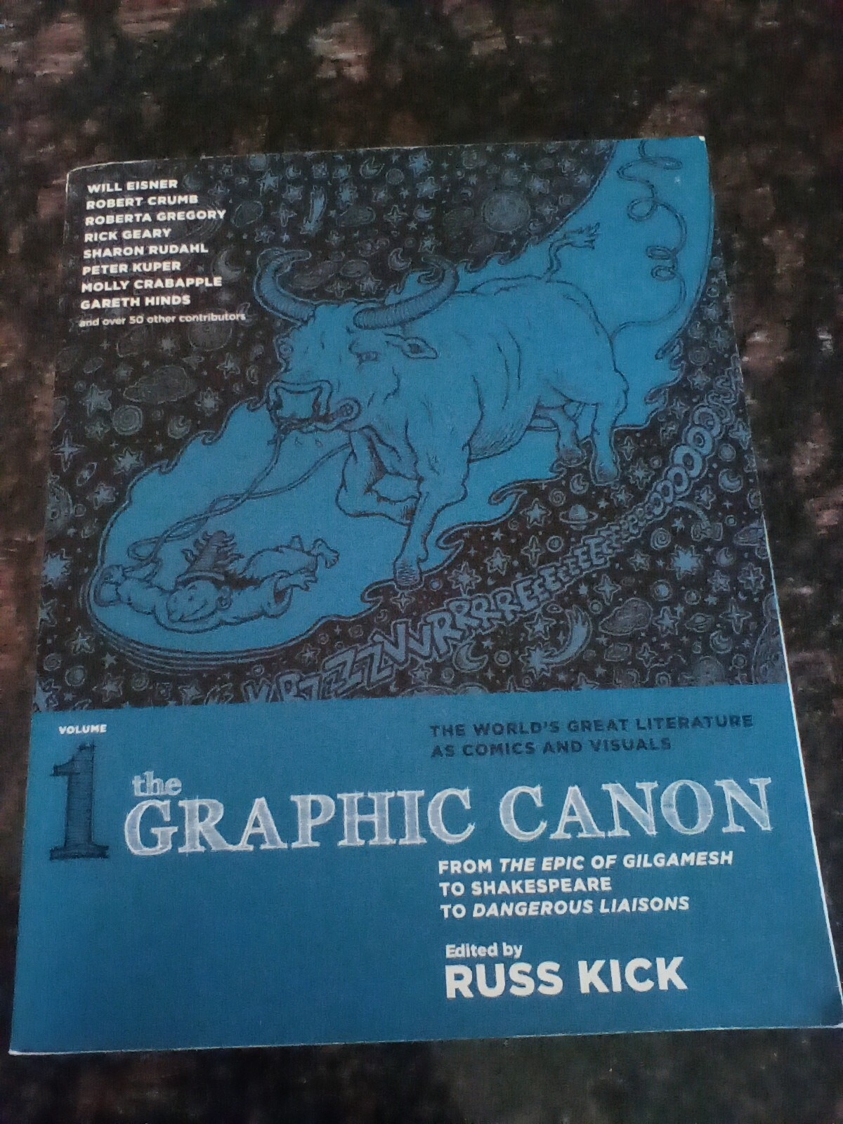Graphic Canon vol 1 Russ Kick gilgamesh to shakespeare book