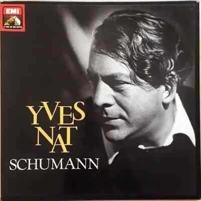 LP-BOX Schumann Yves Nat Schumann HARDCOVER BOX + BOOKLET NEAR MINT La voix