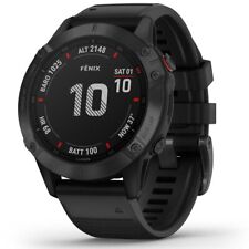 Garmin Fenix 6 Sapphire Multisport GPS Smartwatch Titanium W 