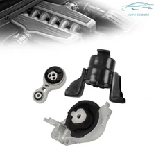 3PCS For 2010 2011 2012 Ford Fusion Mercury Milan 2.5L Motor & Trans Mount Set