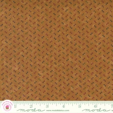 Moda MAPLE HILL 9685 12 Gold Brown Multi Stars KANSAS TROUBLES Quilt Fabric
