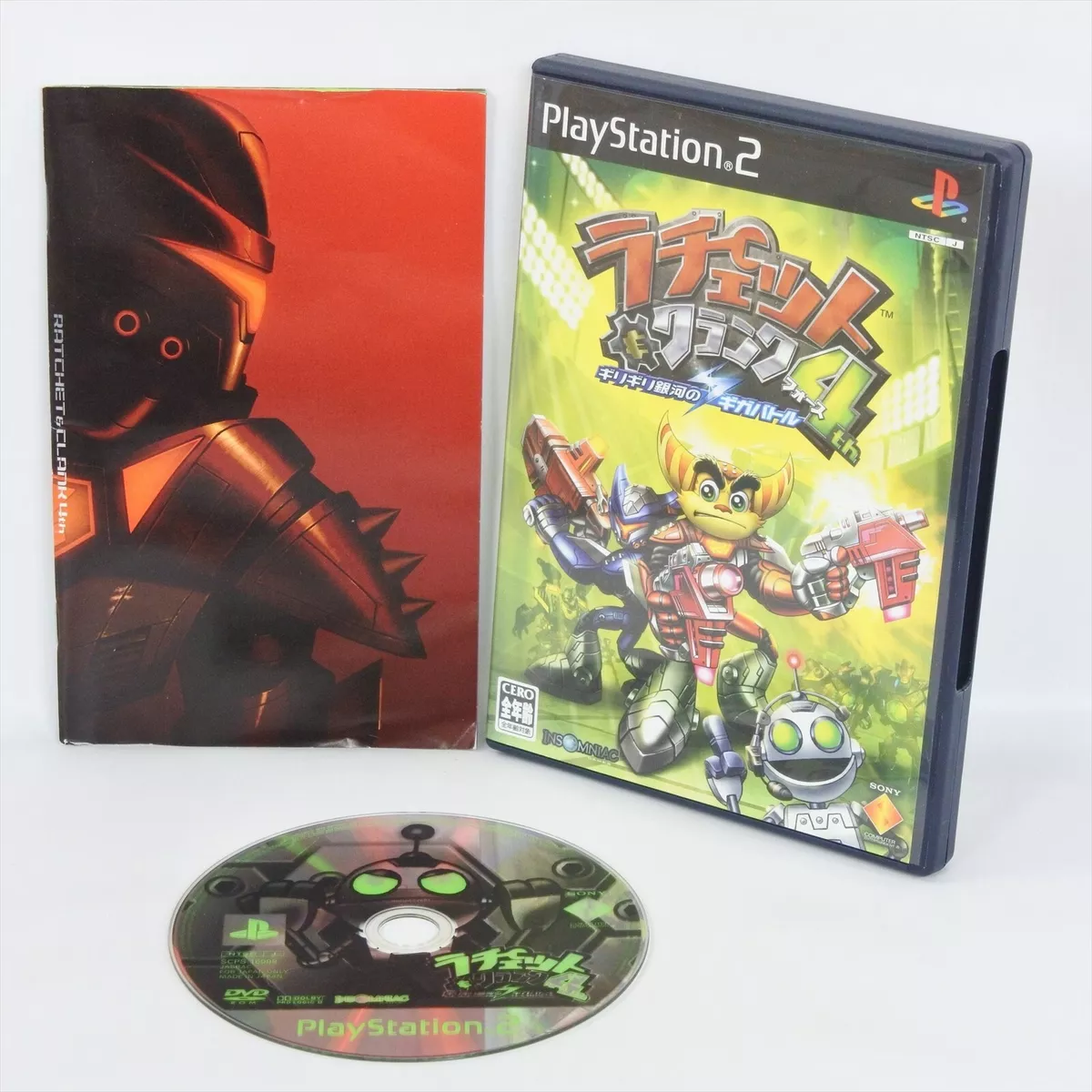 RATCHET and CLANK 4 PS2 Playstation 2 For JP System ccc p2