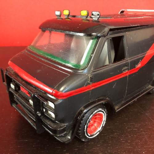 1983 Vintage Galoob 3 3/4" A Team Tactical Van Play Set Mr T B.A. Figure - Foto 5 di 15