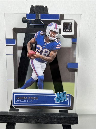 Tarjeta de novato Clearly Donruss James Cook 2022 - Imagen 1 de 2