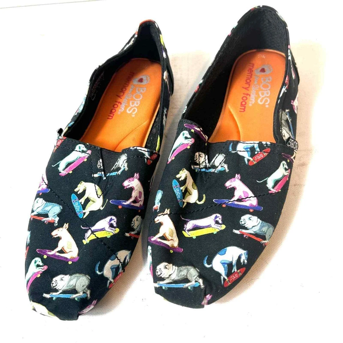 Bobs canvas slip on shoes hotsell