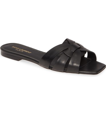 ysl black slides