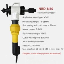 Handheld Round Pipe Internal Rising Beveling Electric Machine Parallel 18mm-28mm