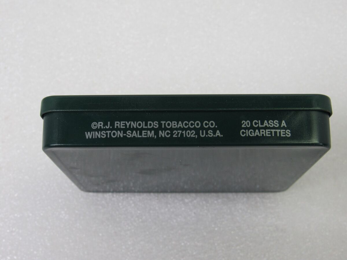 Camel Turkish Jade Cigarette 3.5” Tin Metal Advertising Box Camel Turkish Jade Cigarette 3.5” Tin Metal Advertising Box