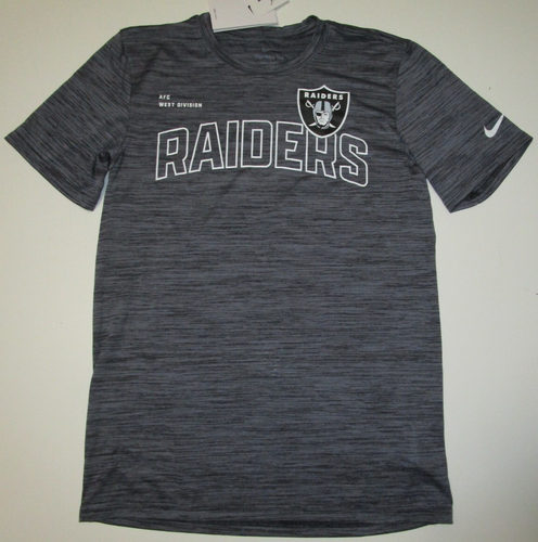 New Las Vegas Raiders NFL Men's Medium Nike Dri-Fit Velocity T-Shirt NWT $40 - Picture 3 of 9