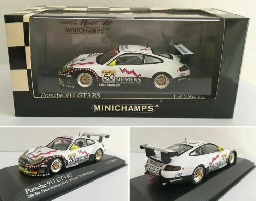 Modellini statici auto da corsa MINICHAMPS Scala 1:43