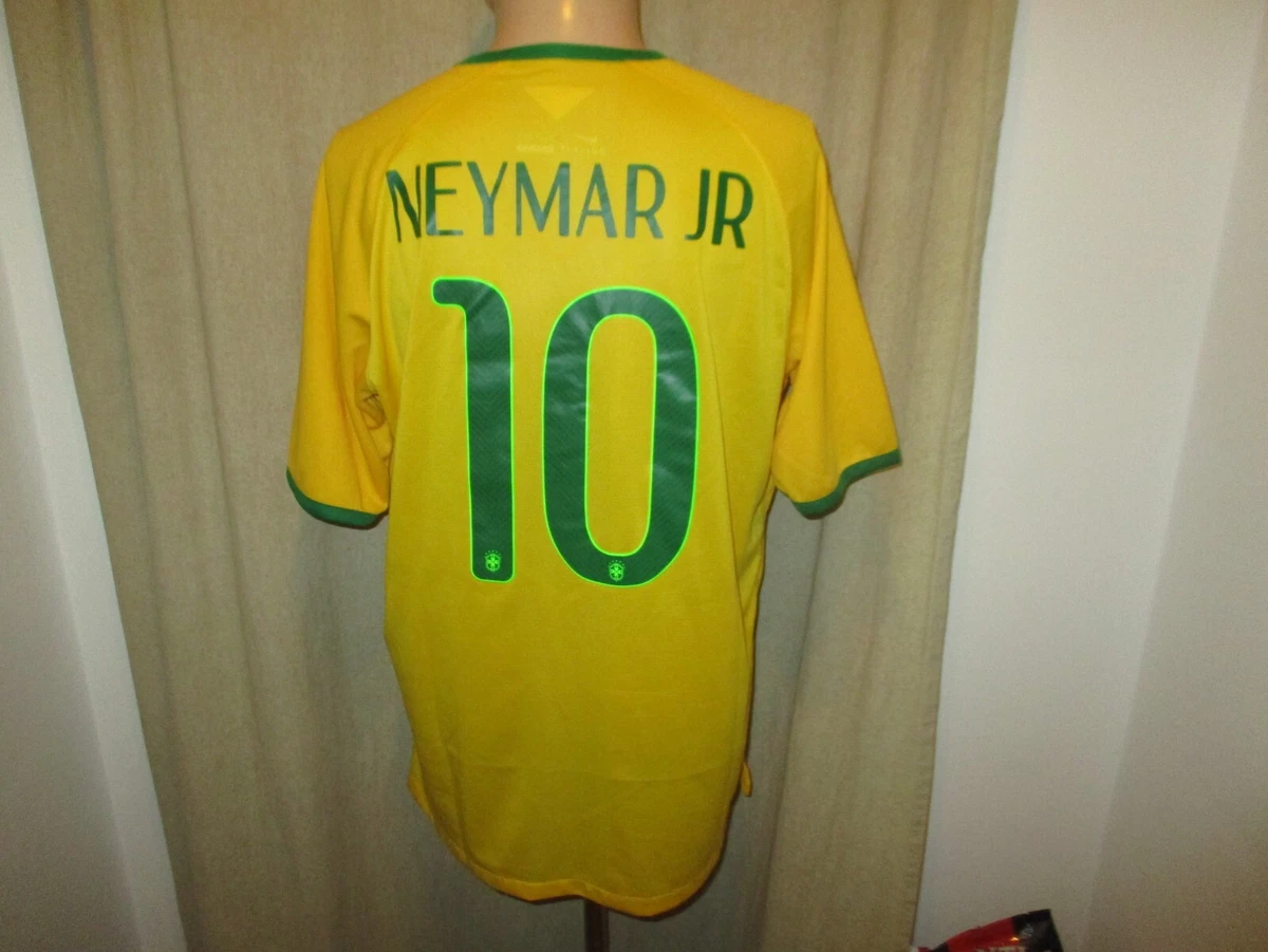 Maillot Brésil extérieur floqué Neymar (Coupe du monde 2018) – Vintage Football Area